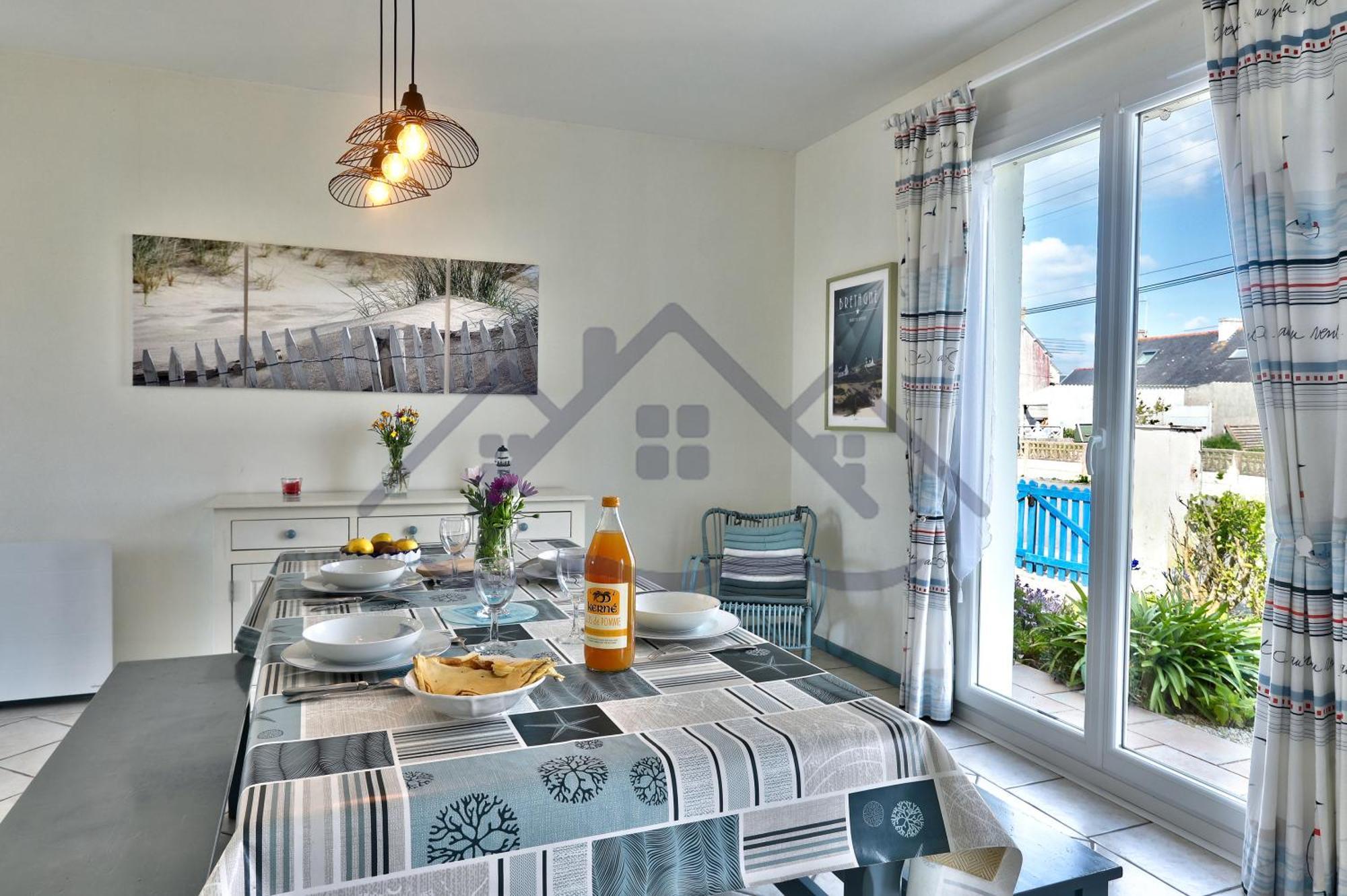 Localise - M3B - Souvenir Du Guil - Maison De Plain-Pied Avec Jardin Clos Au Guilvinec - Tout A Pied, Plages, Port, Centre, Commerces, Marche - Wif Inclus - Linge De Lit Inclus - Animaux Bienvenus Exterior foto