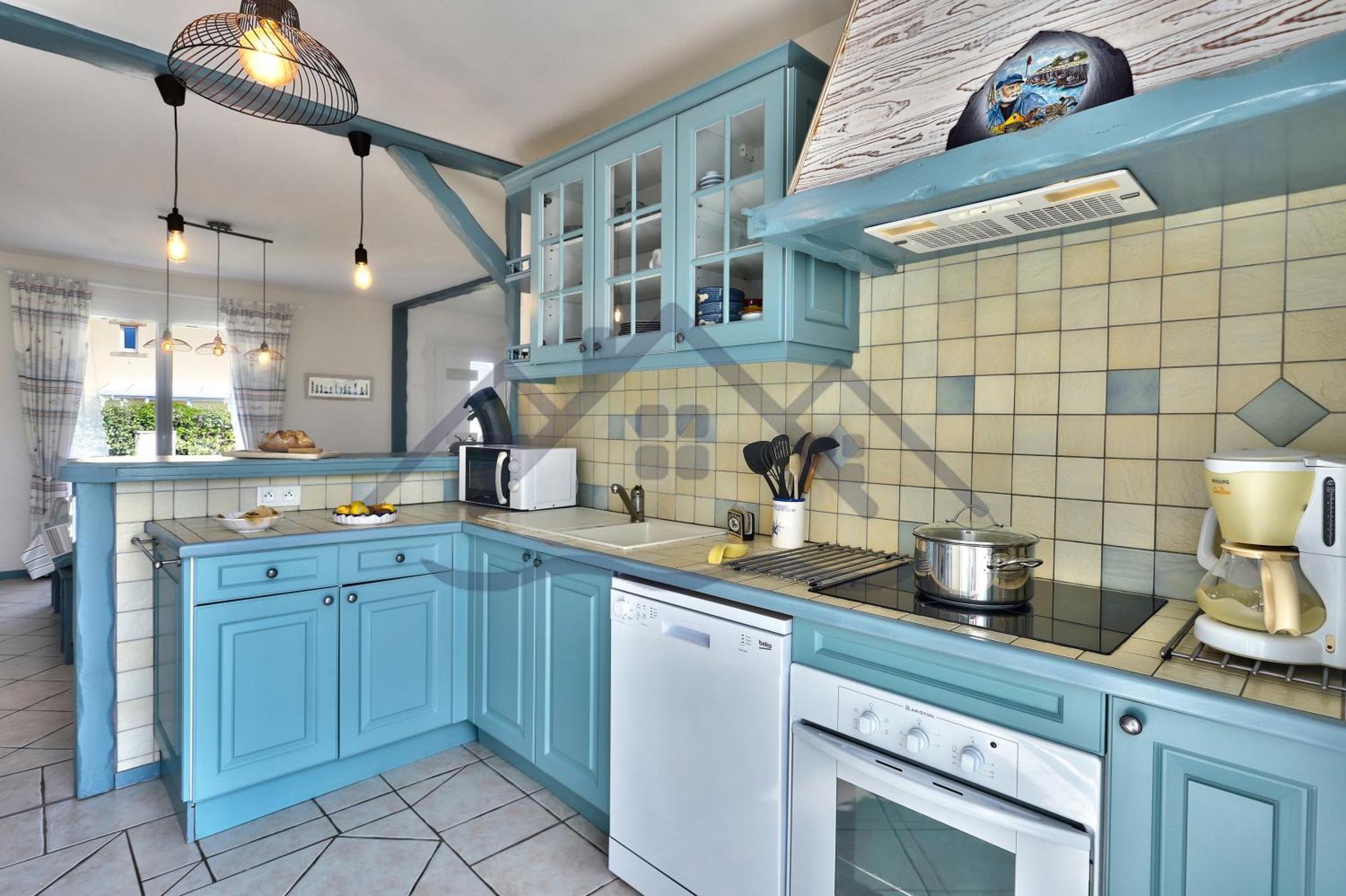 Localise - M3B - Souvenir Du Guil - Maison De Plain-Pied Avec Jardin Clos Au Guilvinec - Tout A Pied, Plages, Port, Centre, Commerces, Marche - Wif Inclus - Linge De Lit Inclus - Animaux Bienvenus Exterior foto