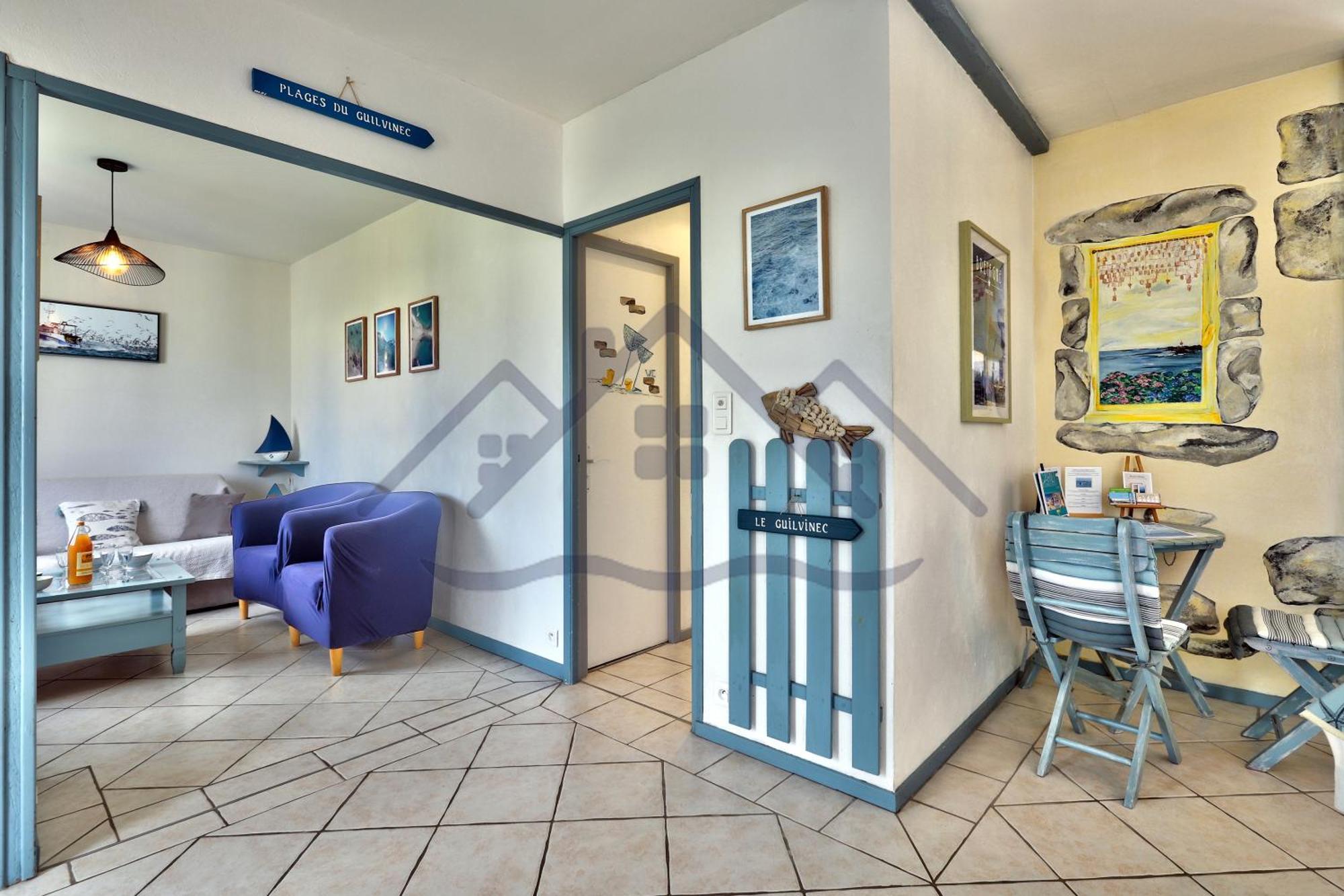 Localise - M3B - Souvenir Du Guil - Maison De Plain-Pied Avec Jardin Clos Au Guilvinec - Tout A Pied, Plages, Port, Centre, Commerces, Marche - Wif Inclus - Linge De Lit Inclus - Animaux Bienvenus Exterior foto