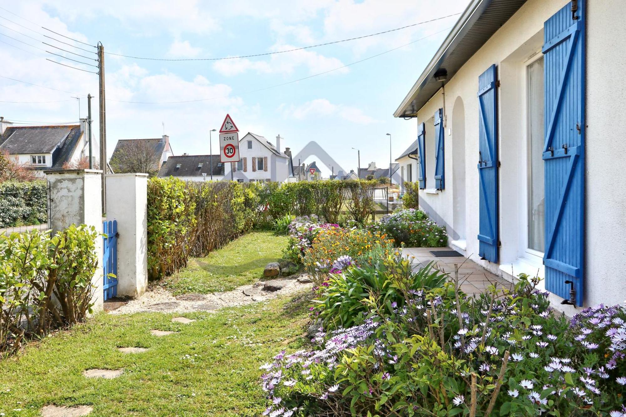 Localise - M3B - Souvenir Du Guil - Maison De Plain-Pied Avec Jardin Clos Au Guilvinec - Tout A Pied, Plages, Port, Centre, Commerces, Marche - Wif Inclus - Linge De Lit Inclus - Animaux Bienvenus Exterior foto