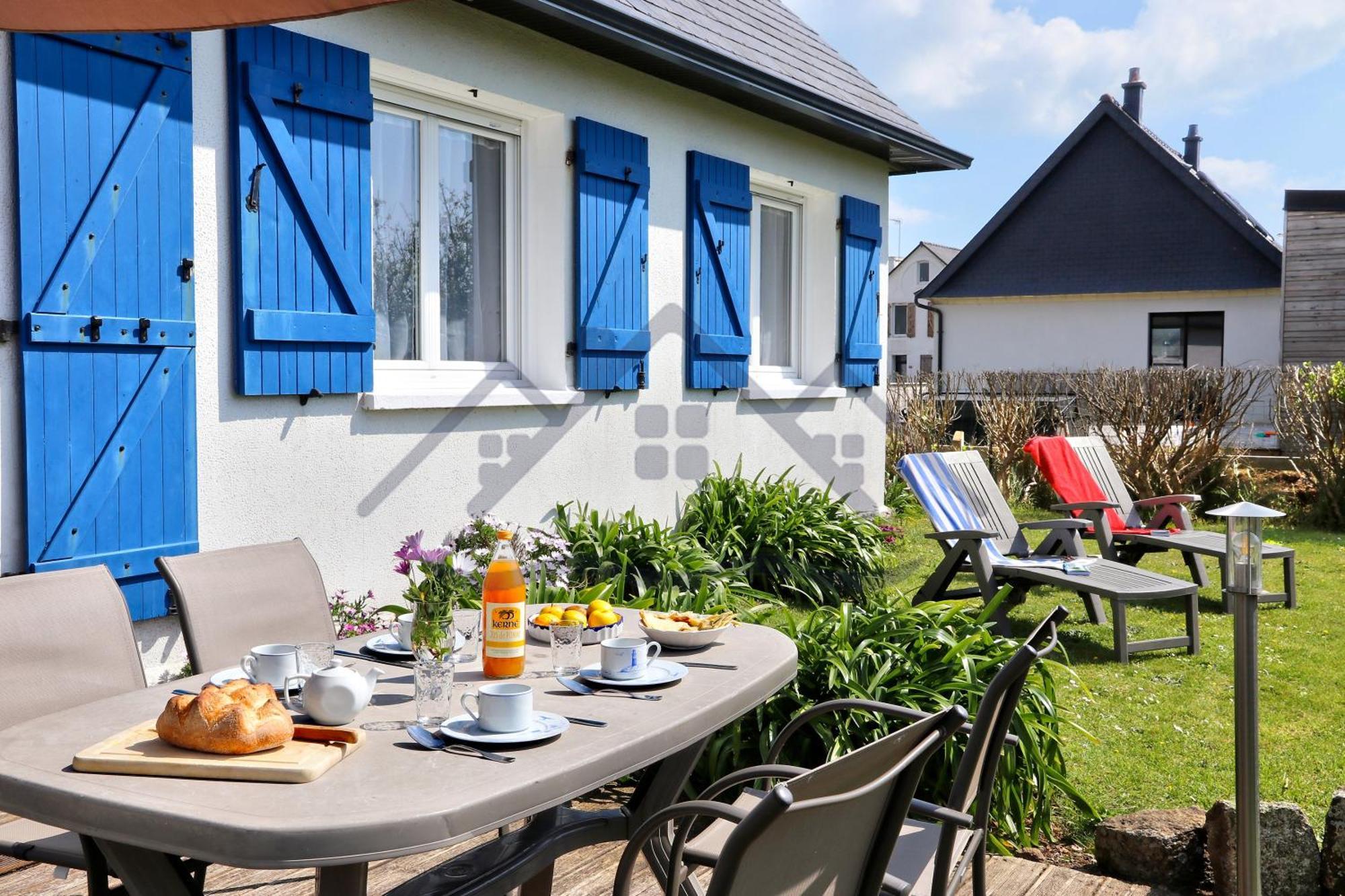 Localise - M3B - Souvenir Du Guil - Maison De Plain-Pied Avec Jardin Clos Au Guilvinec - Tout A Pied, Plages, Port, Centre, Commerces, Marche - Wif Inclus - Linge De Lit Inclus - Animaux Bienvenus Exterior foto